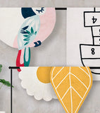 TROPICA - Tapis enfant - Perroquet (rose)