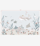 OCEAN FIELD - Papier peint panoramique - Fonds marins