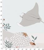 OCEAN FIELD - Papier peint panoramique - Fonds marins