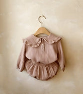 Ensemble bloomer et chemise - rose