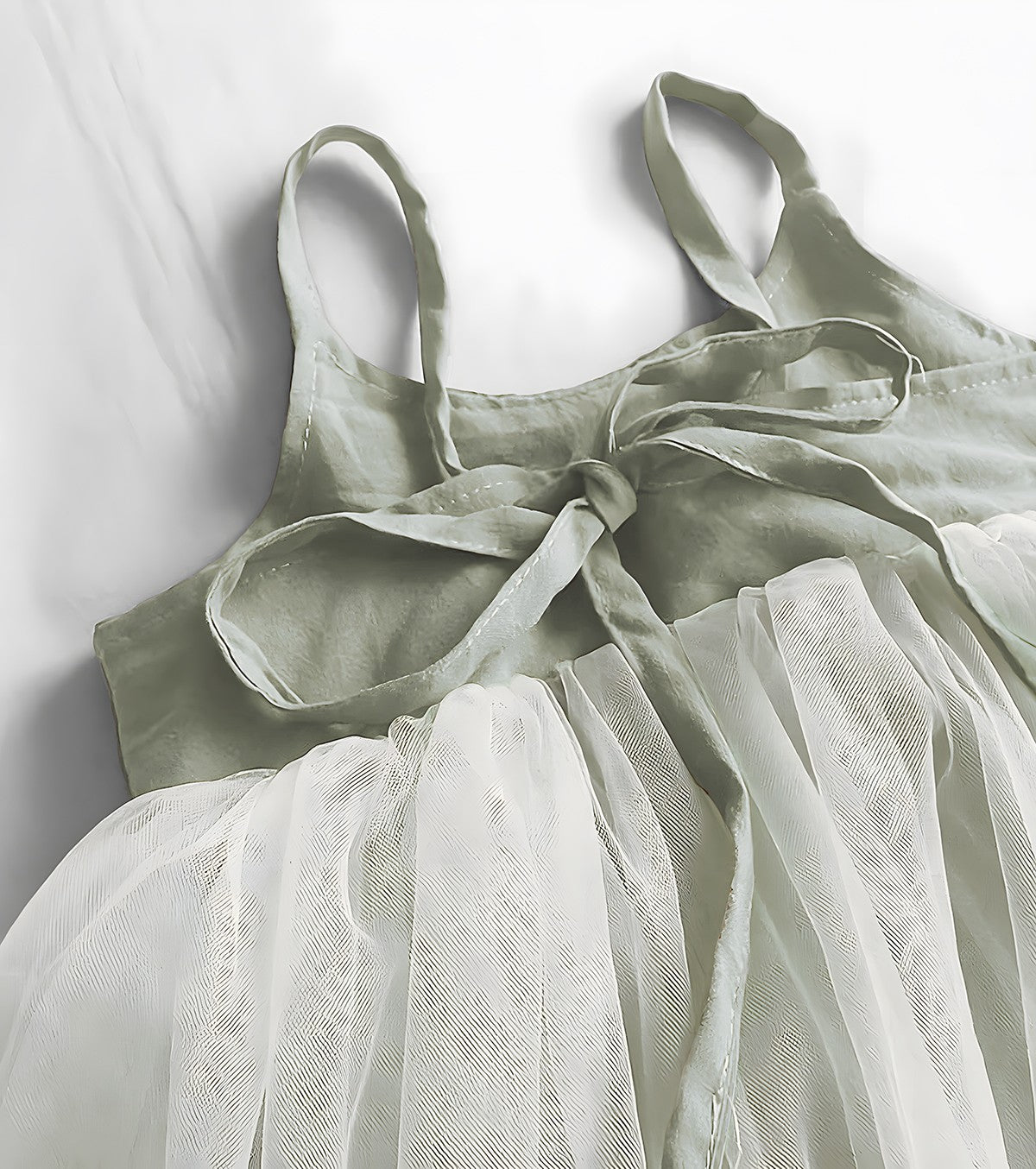 Robe tutu dos nu - vert