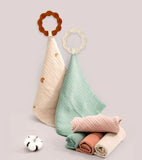 Anneau de dentition beige et lange rainbow