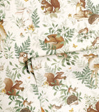 FOREST - Papier peint enfant - Motif animaux de la forêt (PRODUIT RECONDITIONNÉ)