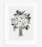 WONDERLAND - Affiche encadrée enfant - Bouquet d'anémones
