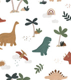 SUNNY - Papier peint enfant - Motif Dinosaures