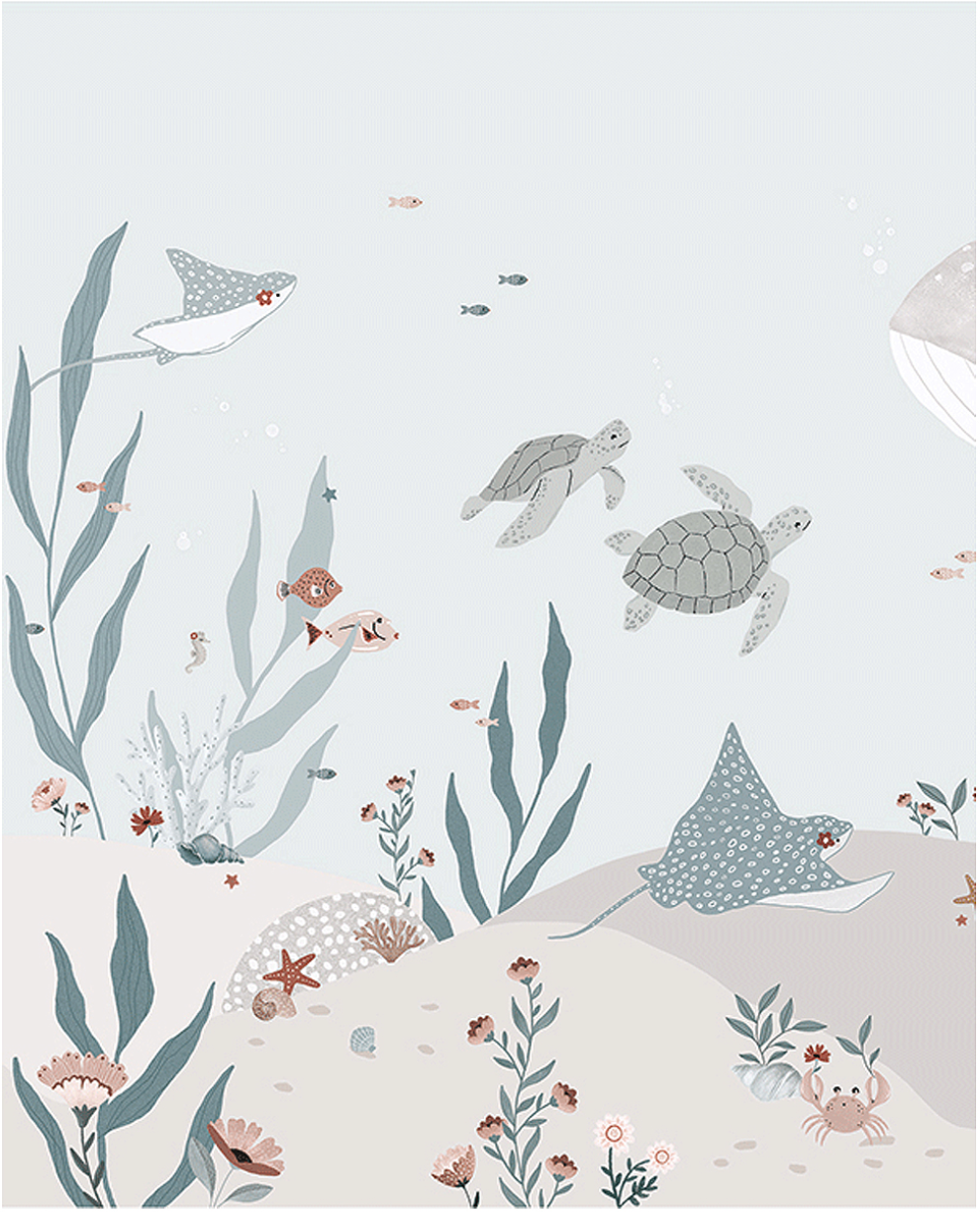 OCEAN FIELD - Papier peint panoramique - Fonds marins (NON COMPLET)