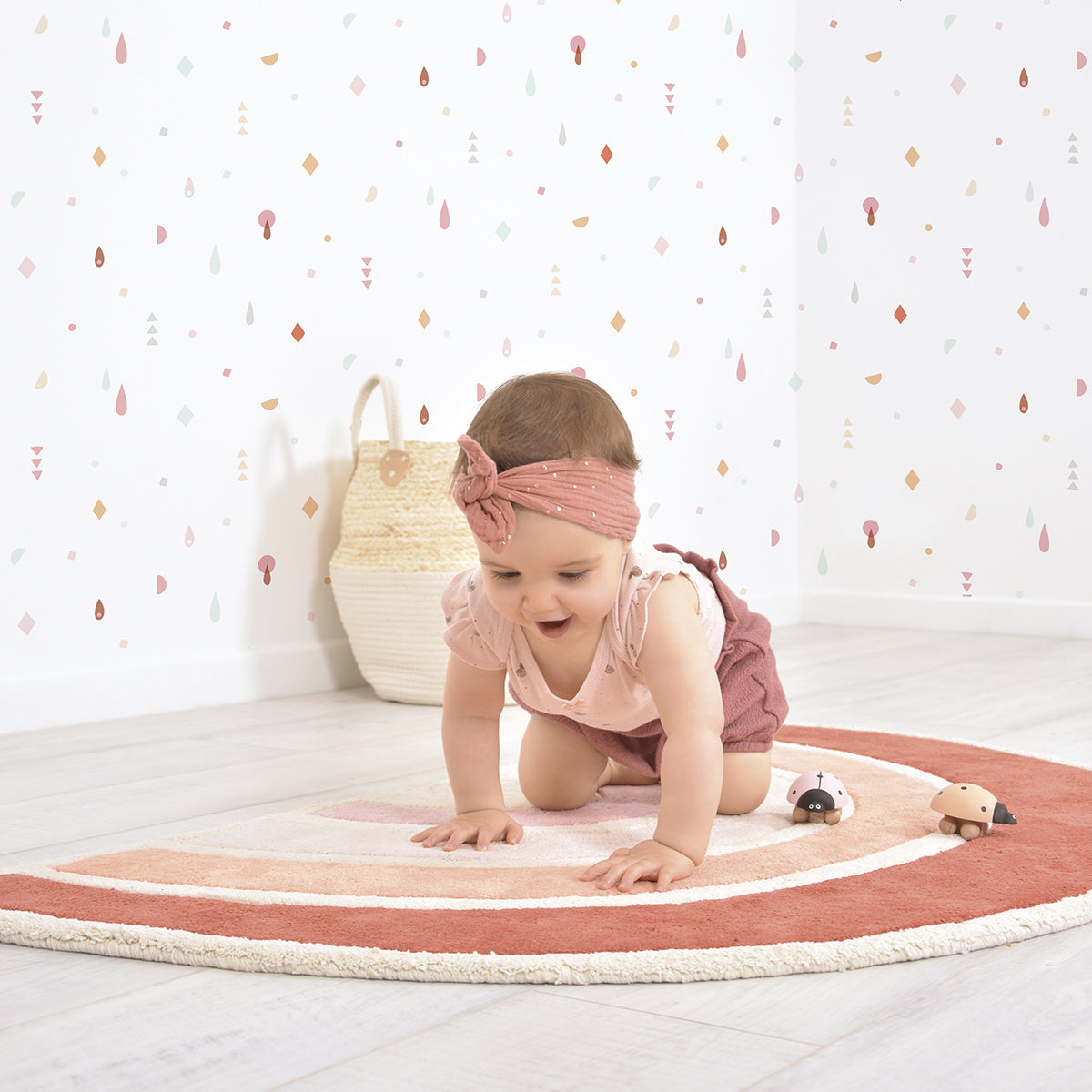 PARADISIO - Papier peint enfant - Motifs géométrique