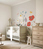 WILDFLOWERS - Papier peint panoramique - Champ de fleurs (PRODUIT RECONDITIONNÉ)