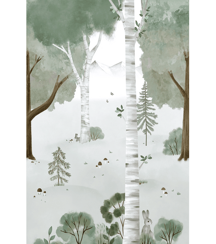 KHARU - Papier peint panoramique - Forêt