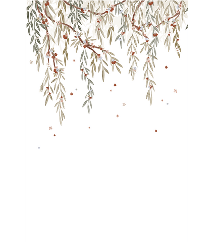 LILYDALE - Papier peint panoramique - Feuillage d'eucalyptus