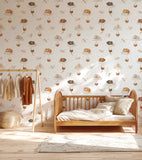 CLOUDY TALES - Papier peint enfant animaux dans les nuages