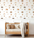 CLOUDY TALES - Papier peint enfant animaux dans les nuages