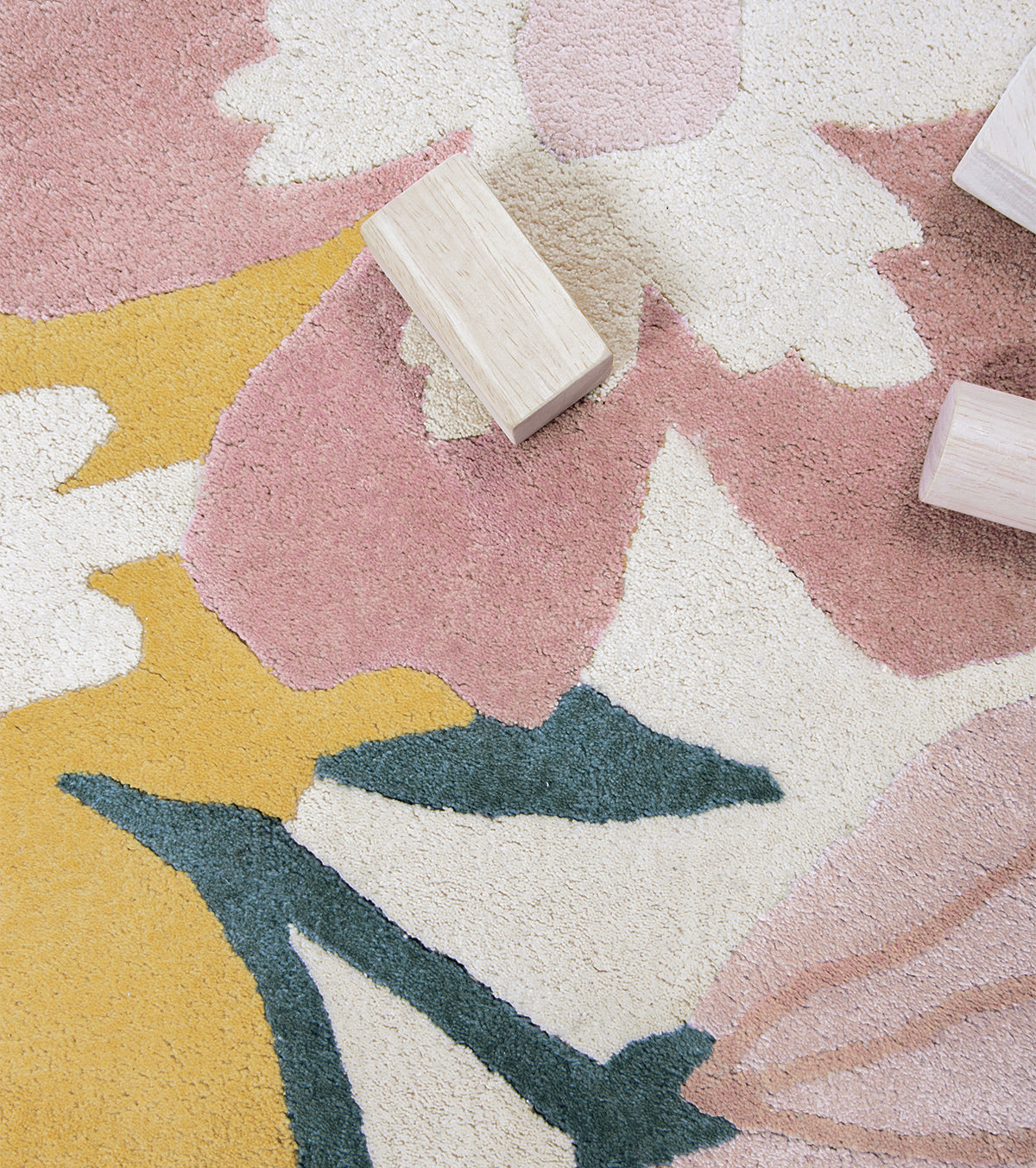 CAPUCINE - Tapis enfant - Fleurs
