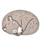 KHARU - Tapis enfant - Ours brun endormi