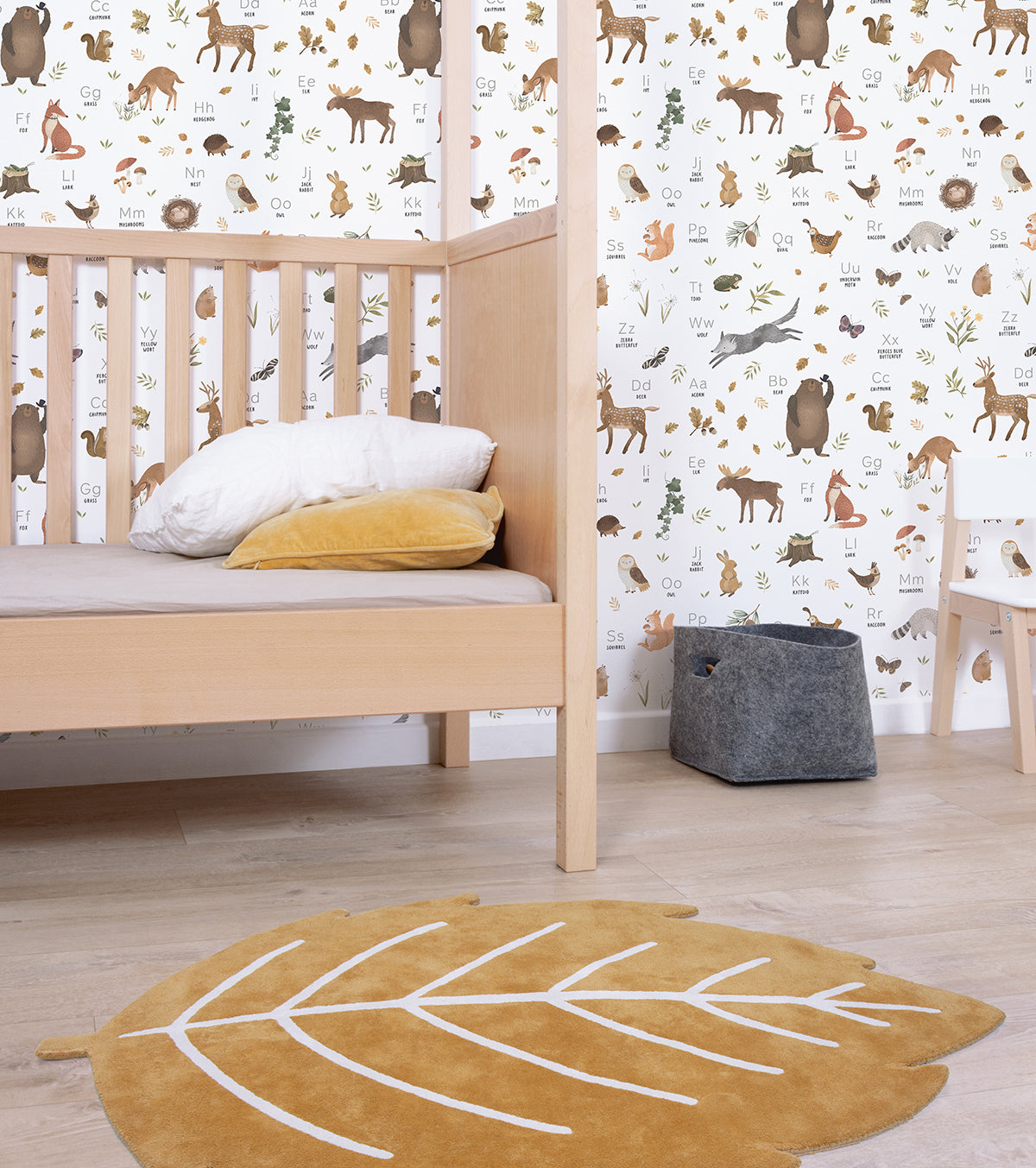 NORDWOOD - Tapis enfant - Feuille