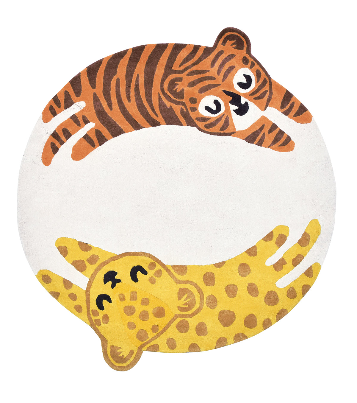FELIDAE - Tapis enfant - Tigre et guépard