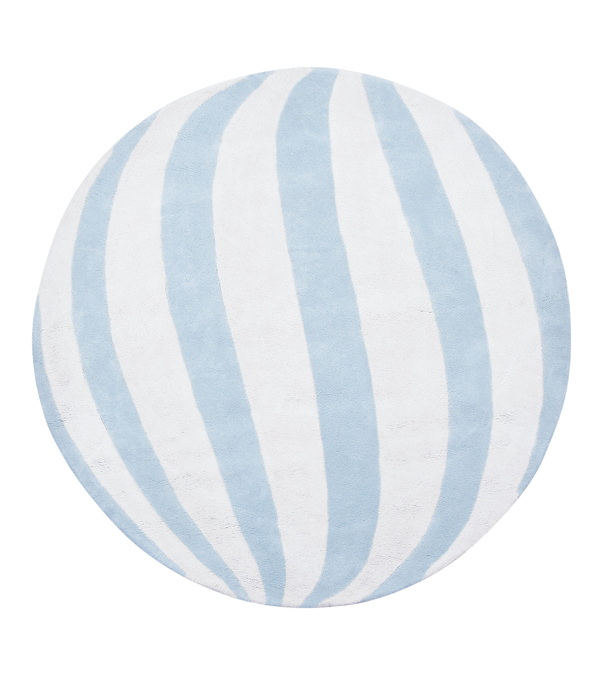 SELENE - Tapis enfant - Montgolfière, bleu
