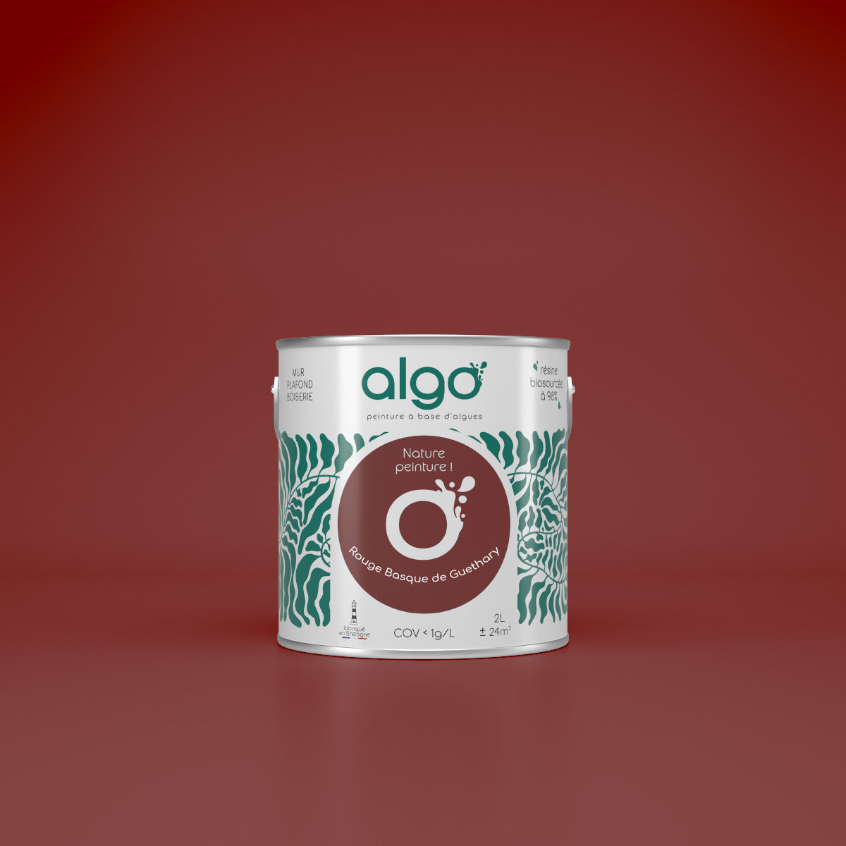 Peinture écologique Algo - Rouge Basque de Guéthary