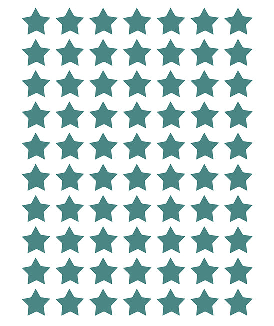 MINIMA - Stickers muraux - 70 Étoiles