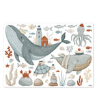 LOTAN - Stickers muraux - Fonds marins