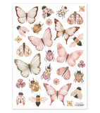 COCCINELLA - Stickers muraux - Papillons et insectes