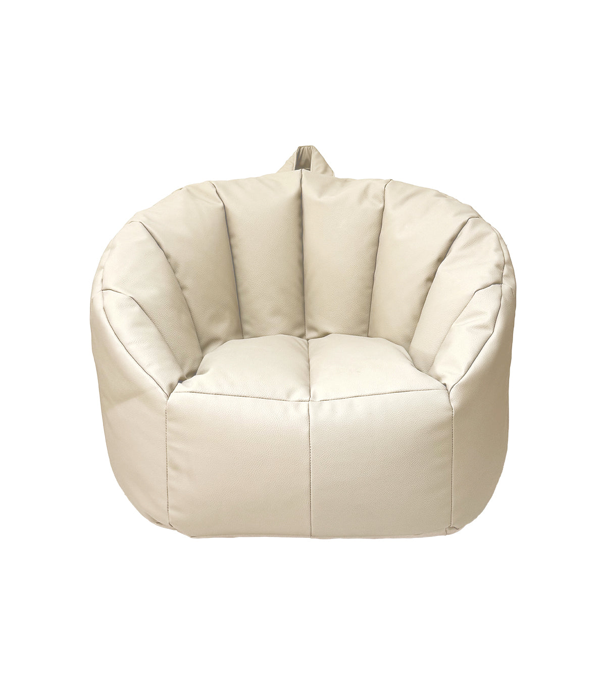 Fauteuil + repose pied enfant – Design ergonomique et pratique - crème