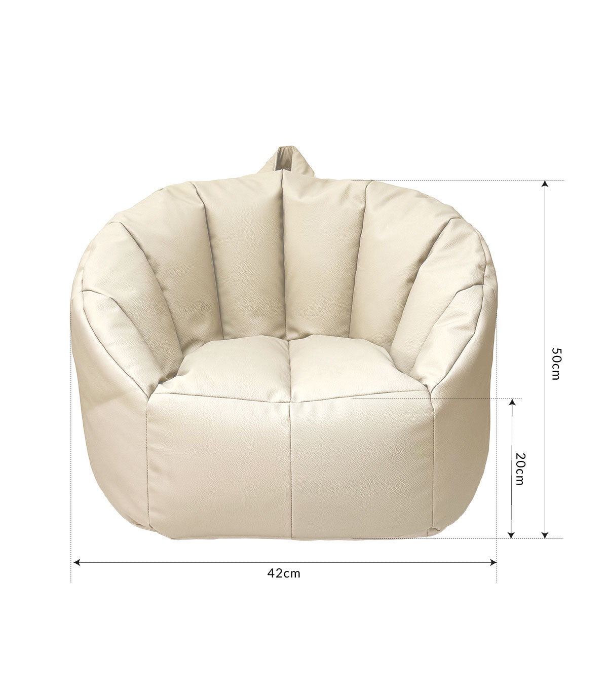 Fauteuil + repose pied enfant – Design ergonomique et pratique - gris