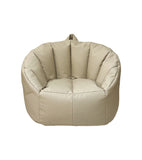 Fauteuil + repose pied enfant – Design ergonomique et pratique - beige