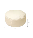 Pouf (L) enfant confortable – Compact et pratique - beige