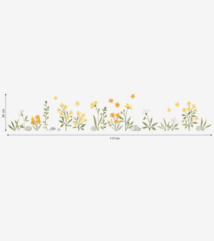 LUCKY DUCKY - Stickers muraux - Fleurs et feuillages