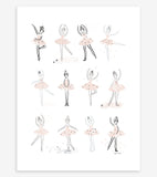 BALLERINA - Affiche enfant - Danseuses classiques