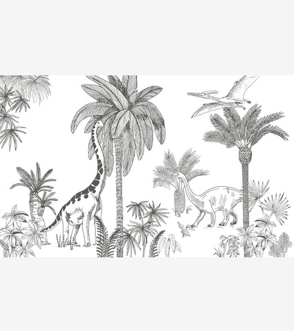 DINOSAURUS - Papier peint panoramique - Dinosaures