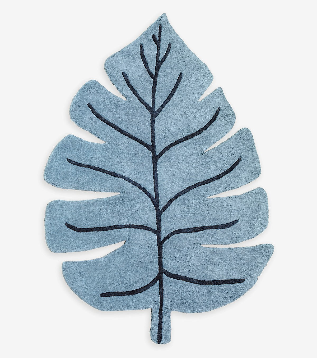 TANZANIA - Tapis - Monstera blue leaf
