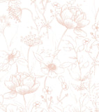 BOTANY - Papier peint enfant - Motif fleurs