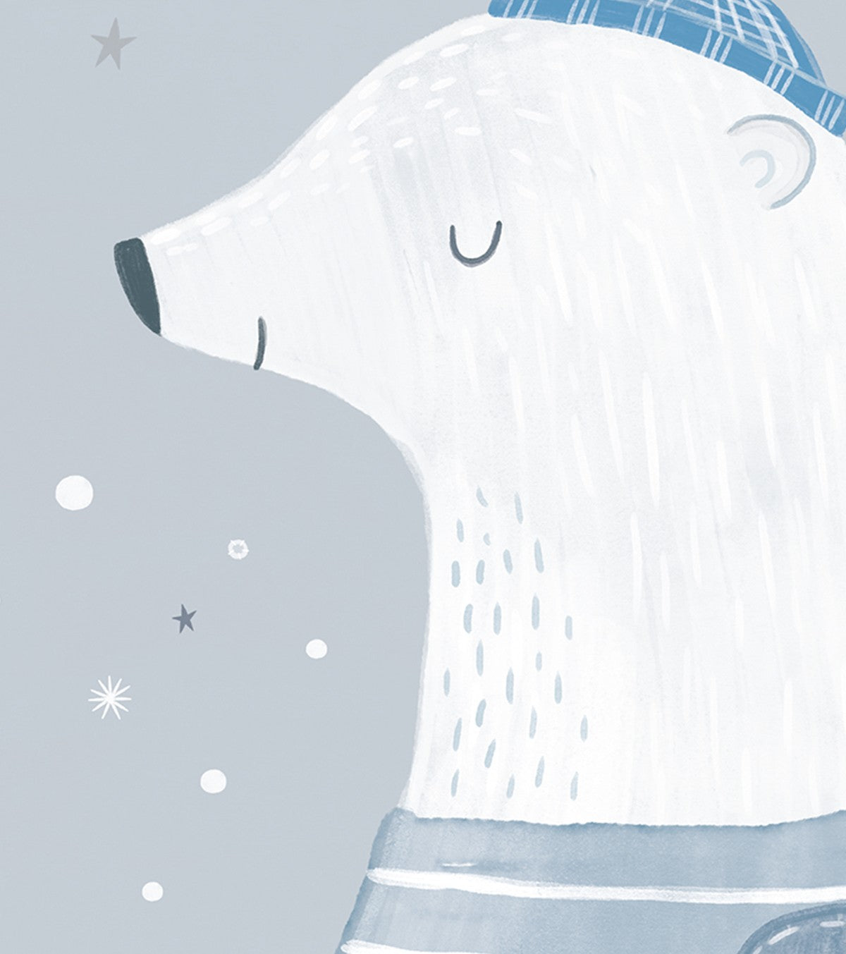 ARTIC DREAM - Affiche enfant - L'ours polaire