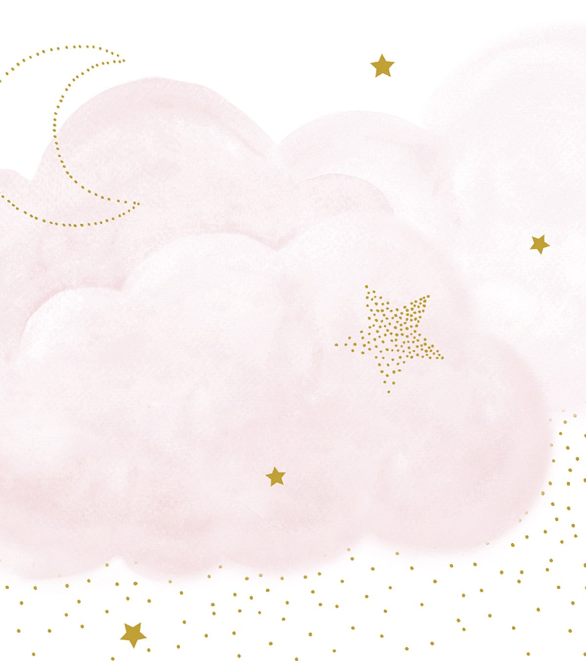 STARDUST - Affiche enfant - Étoiles et nuage