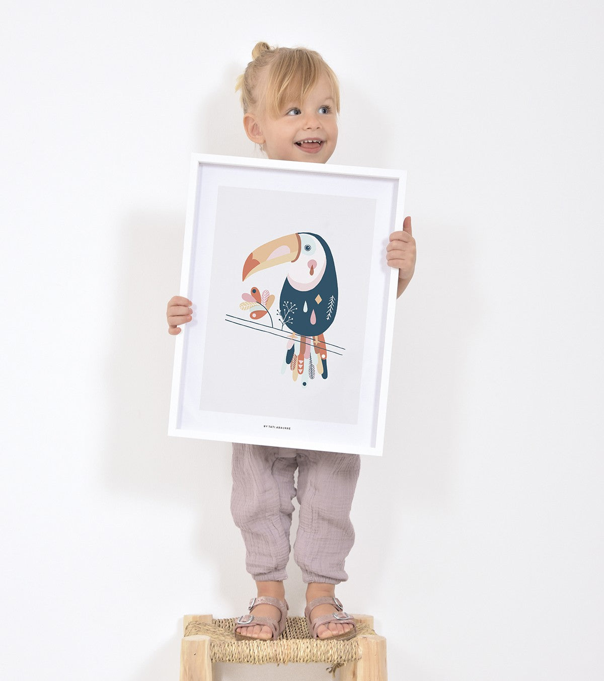 PARADISIO - Affiche enfant - Toucan sur sa branche