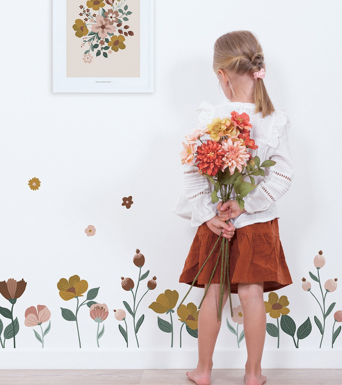 CAPUCINE - Affiche enfant - Bouquet automnal