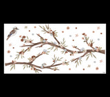 LILYDALE - Stickers muraux - Grandes branches fleuris