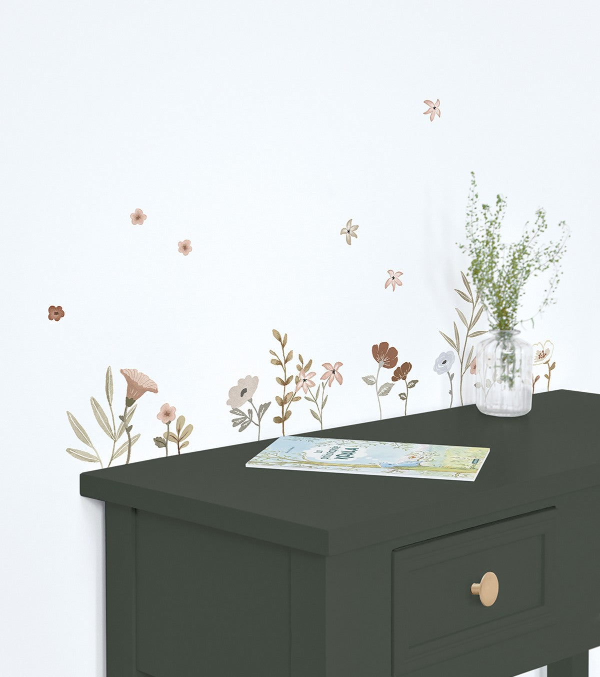 Stickers Chambre Enfant  Branches fleuri - Décoration Lilipinso