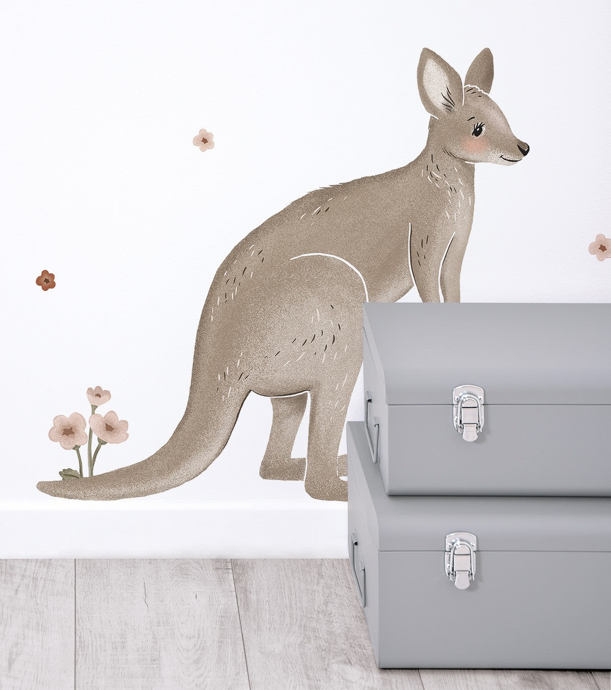Grand stickers Branche et famille koalas Lilipinso
